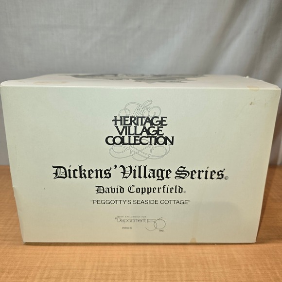 Department 56‎ Dickens Village DAVID COPPERFIELD SEASIDE COTTAGE #55506 - Picture 12 of 13